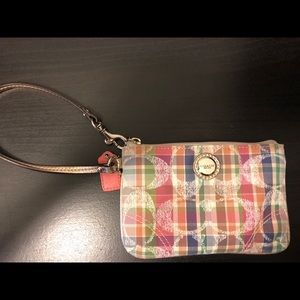 COACH wristlet